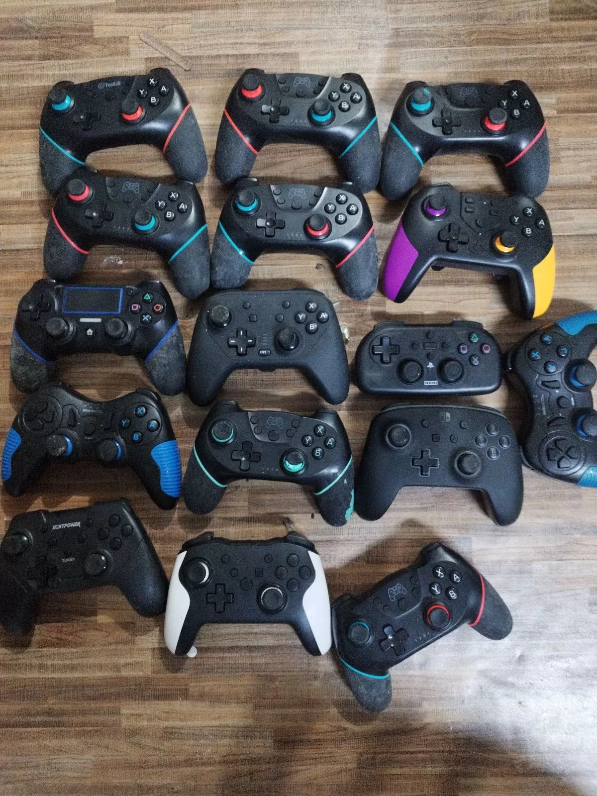 wireless gamepad used (tested working)