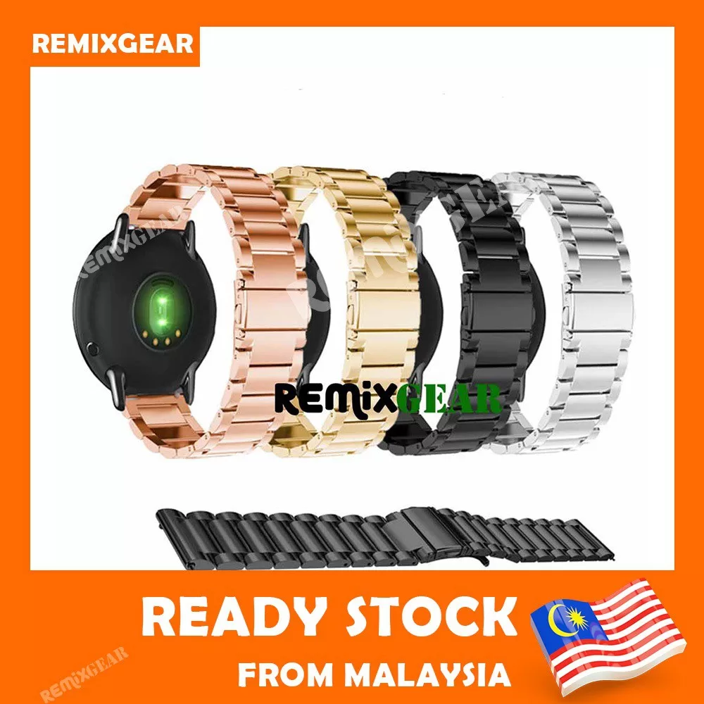 Stainless Steel Leather Watch Band Strap For Xiaomi Huami Amazfit Pace
