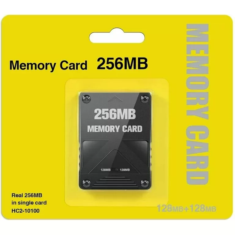 128MB-256MB PS2 Memory Card High Speed for Sony PlayStation 2 Games Accessories