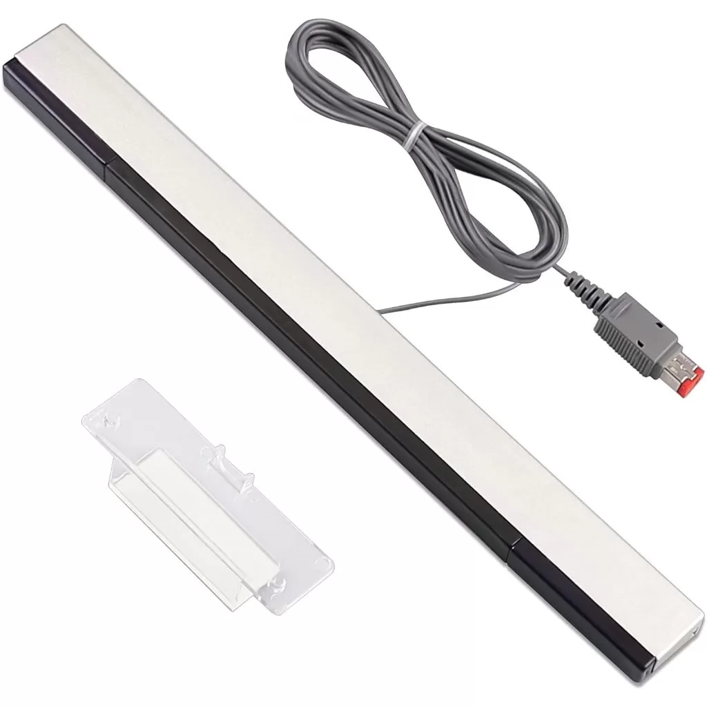 Sensor Bar for Wii, Replacement Wired Infrared Ray Sensor Bar for Nintendo Wii and Wii U Console