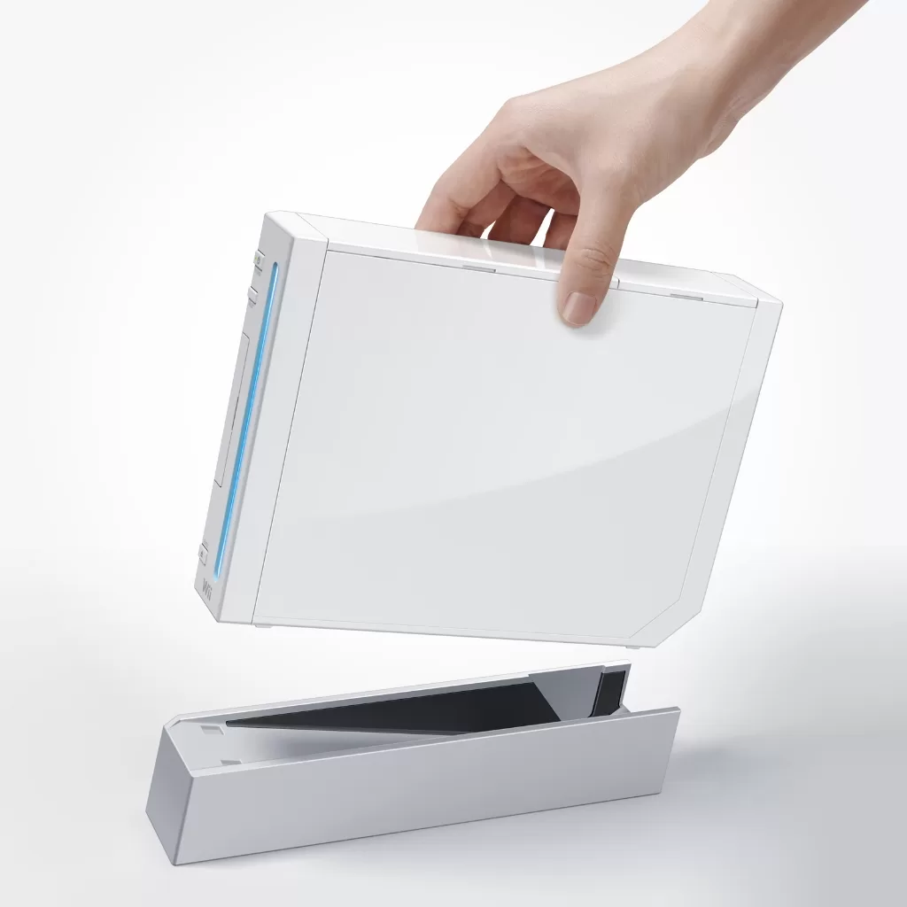 Original Nintendo wii stand protect your wii console or save space