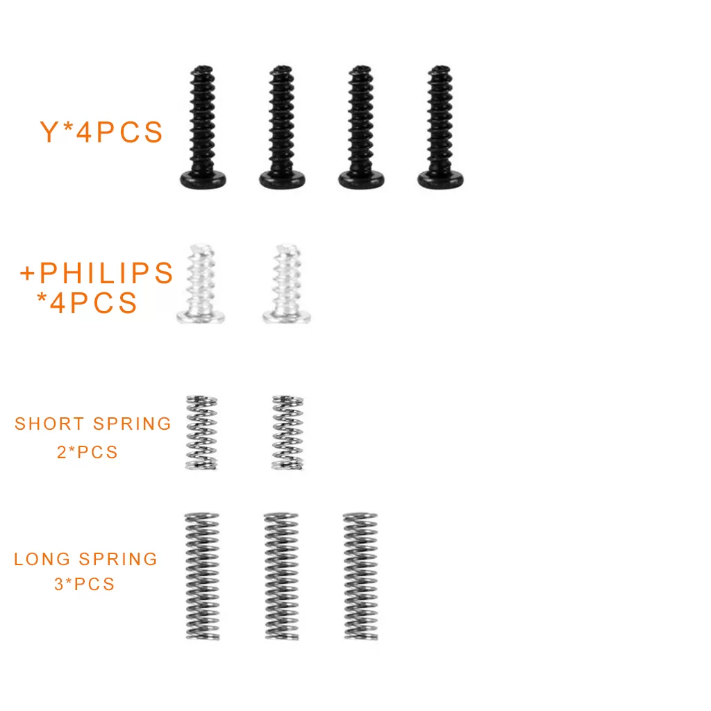 Nintendo Switch NS Console Long & Short Spring Screw / JOY-CON Screw Left Right Handle Y-shaped / Phillips Screw